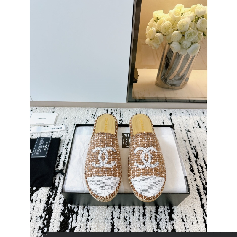 Ch*el flat shoes